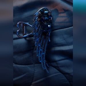 Angel wing hair clip